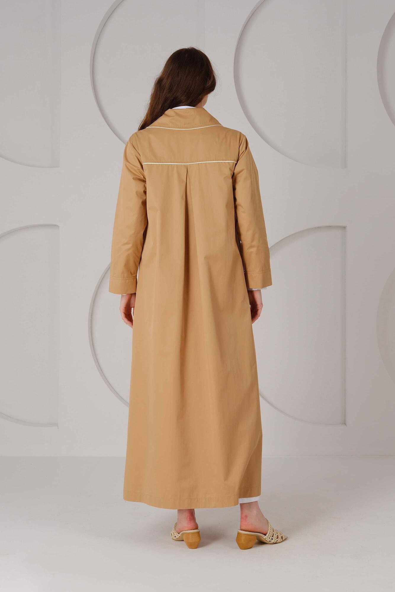 Cotton Camel Coat