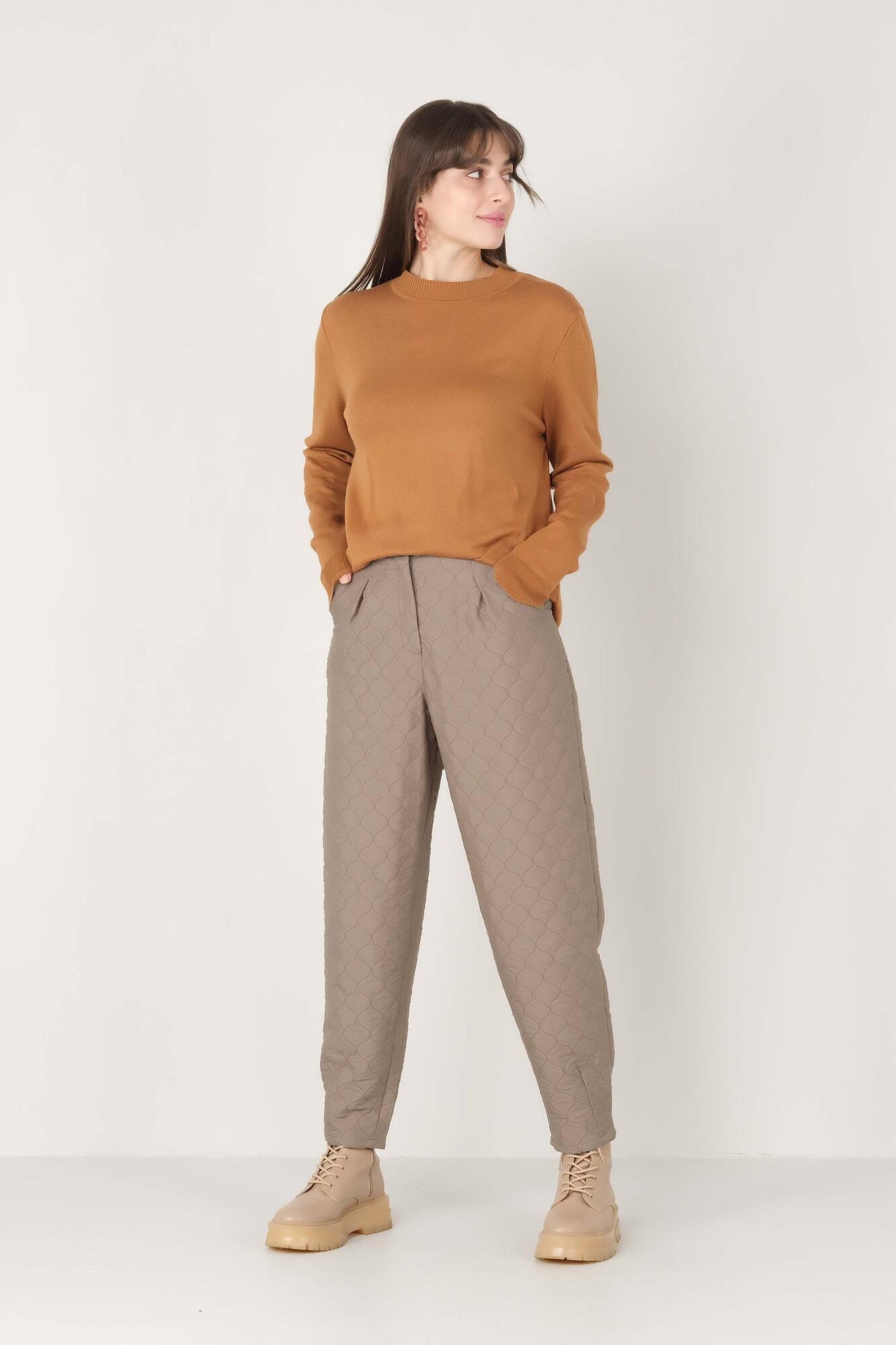 Mink Quilted Pants