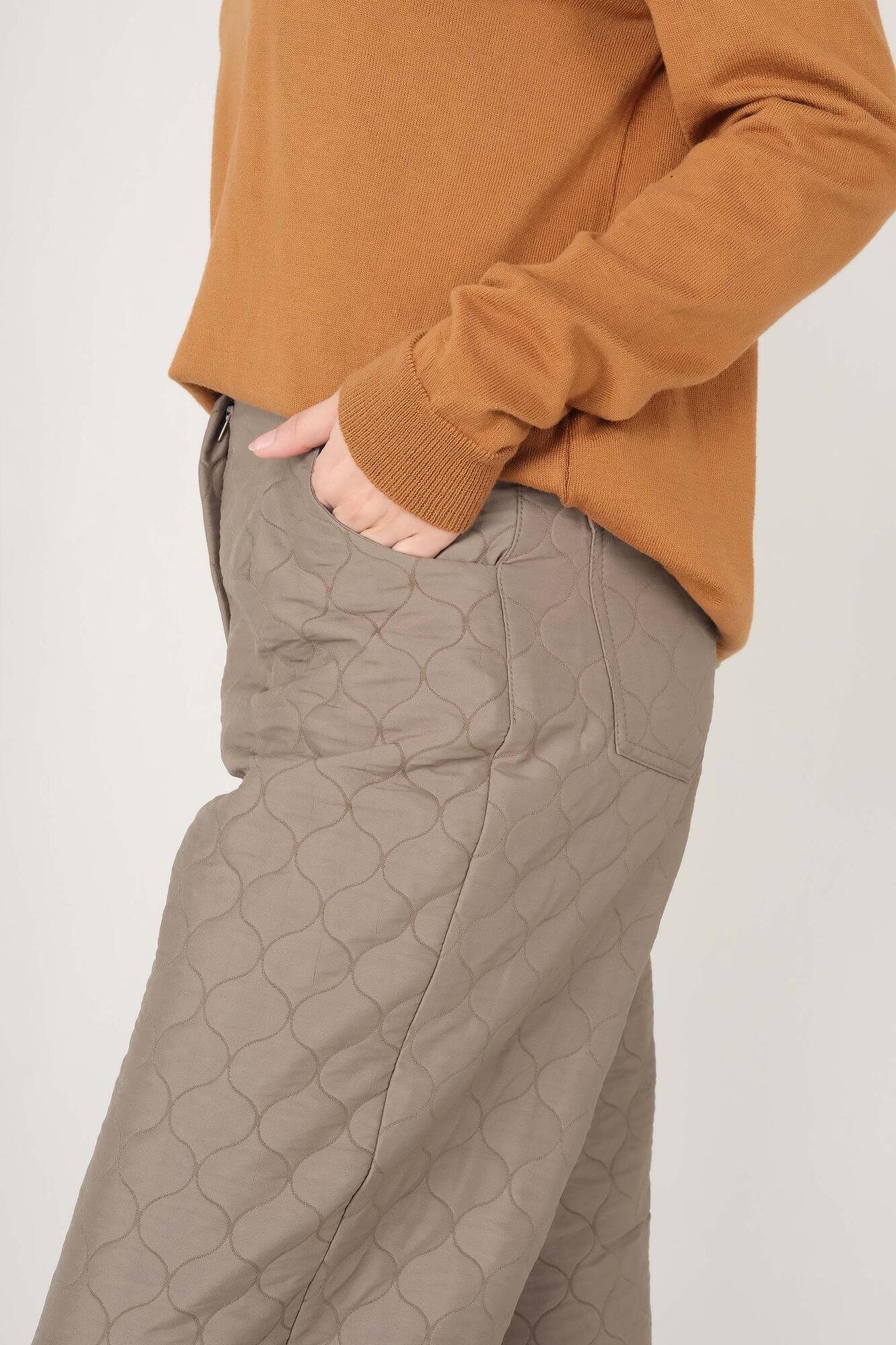 Mink Quilted Pants