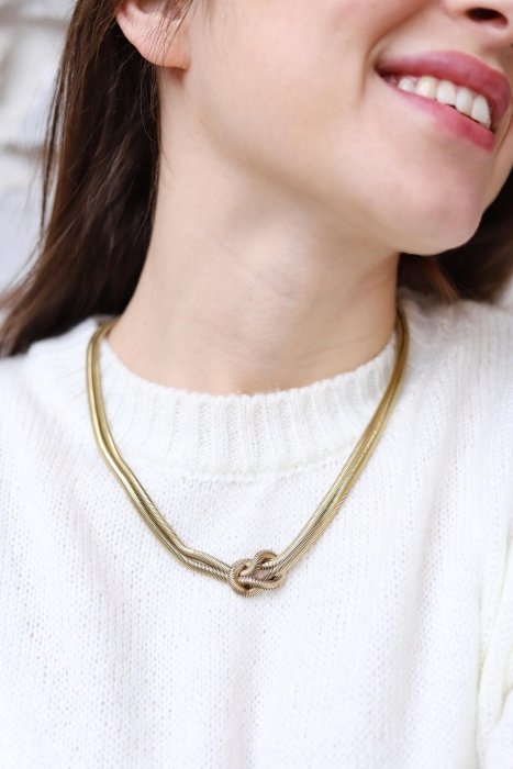 Curf Italian Chain Gold Necklace