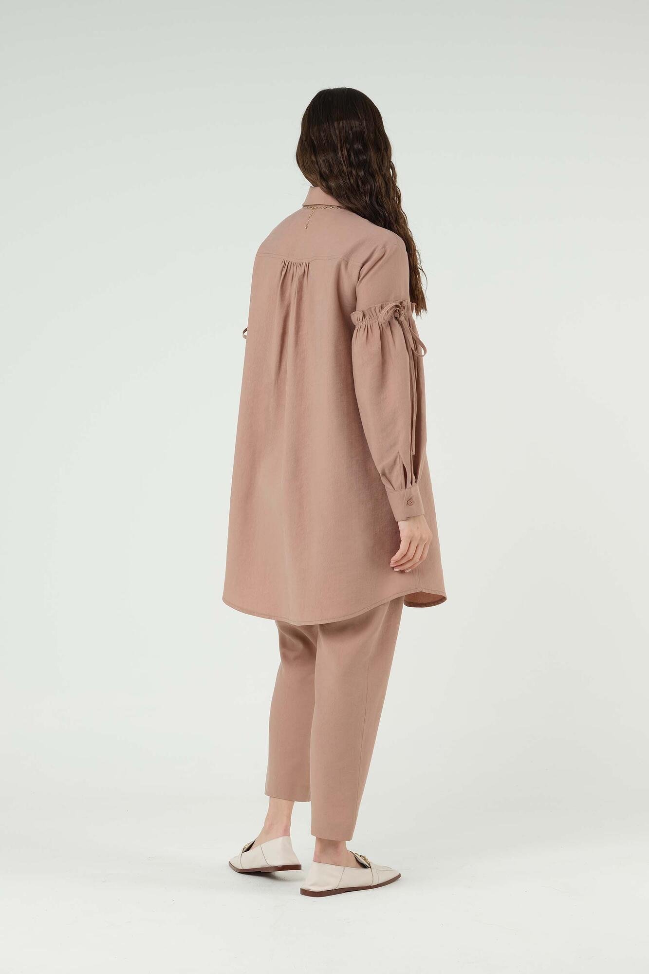 Strapped Arms Tunic Soft Powder Pink 