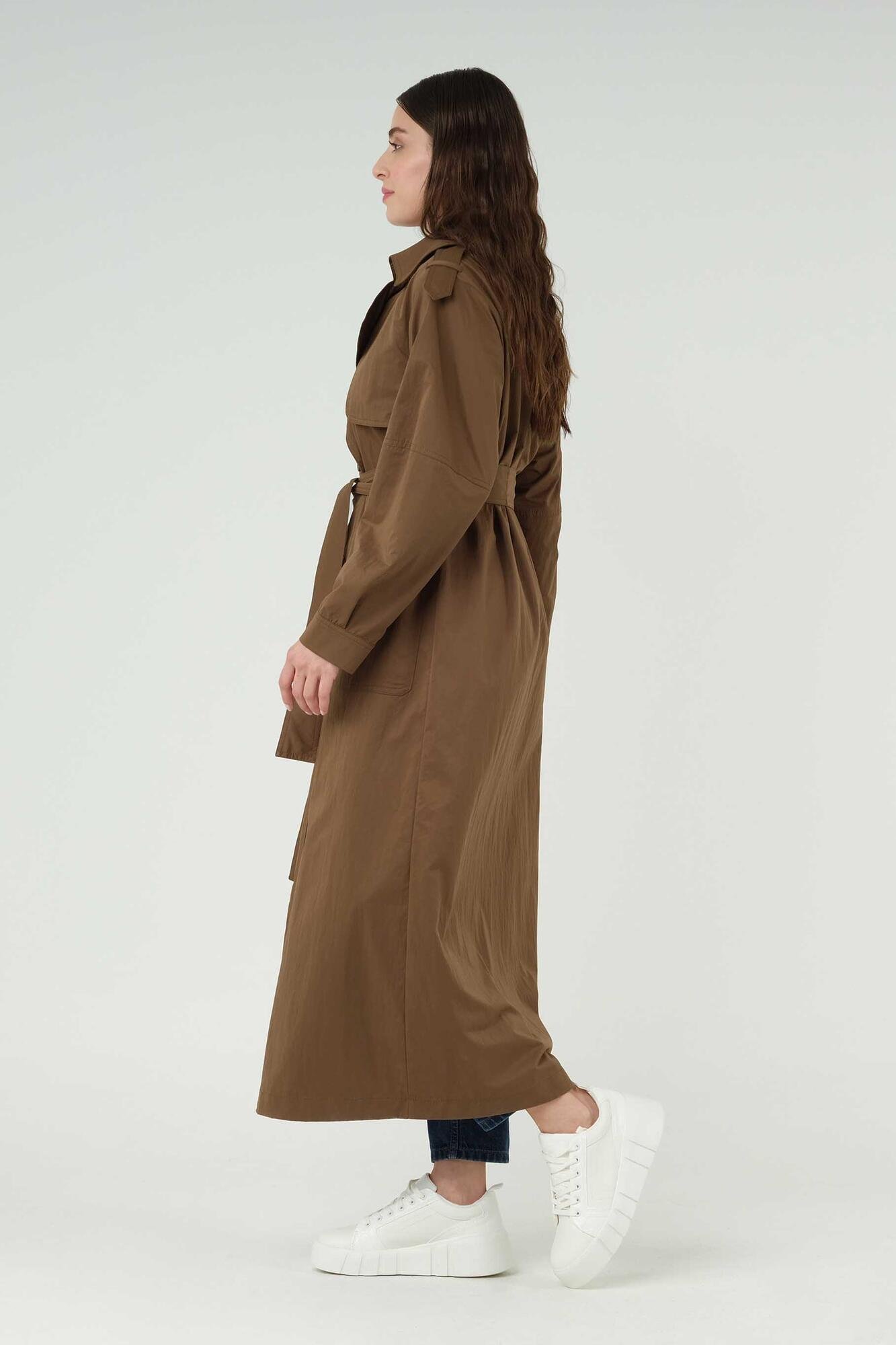 Full Lenght Trenchcoat Mummy Brown 