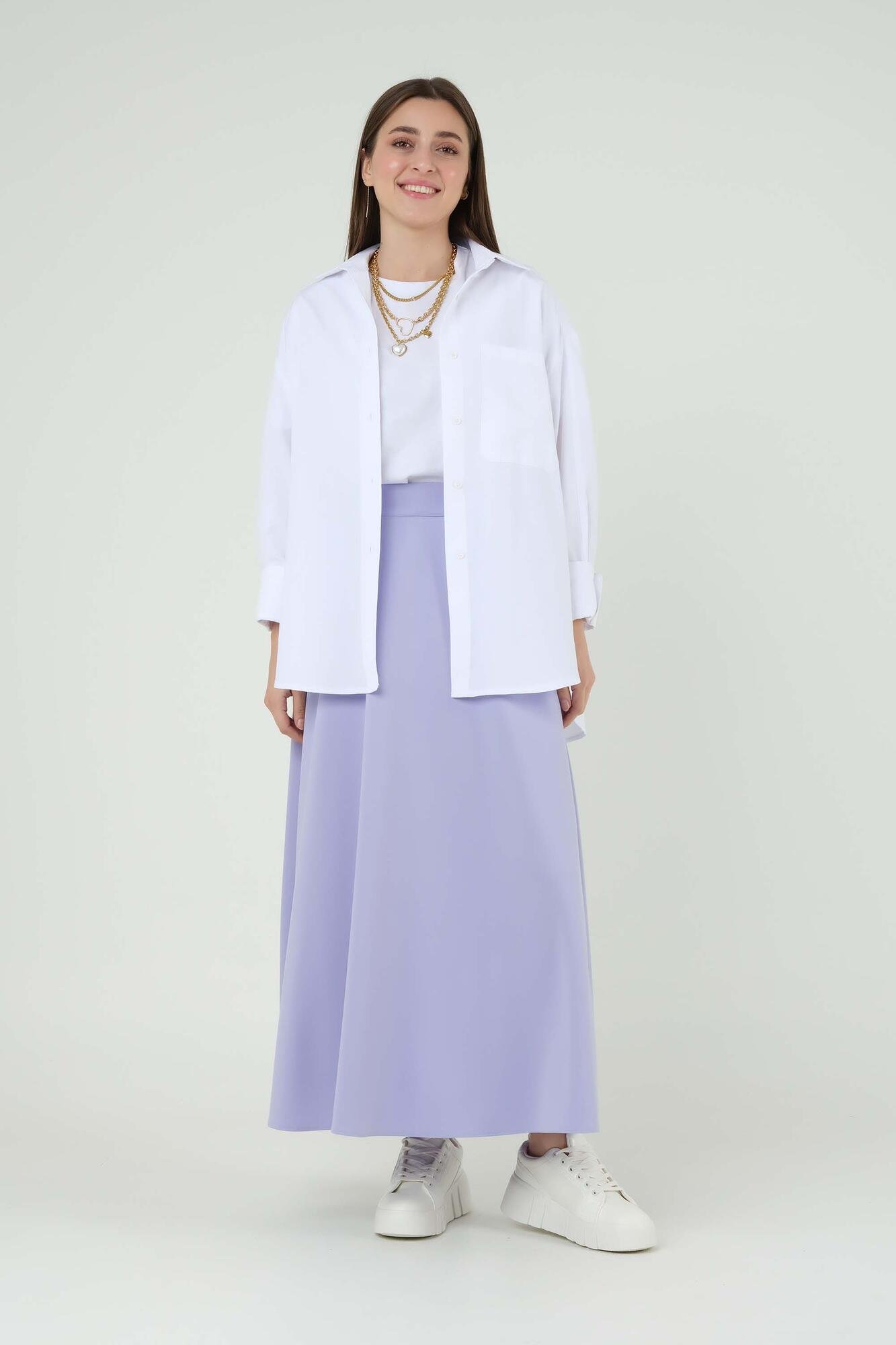 Thin Submersible Toe Skirt Lilac