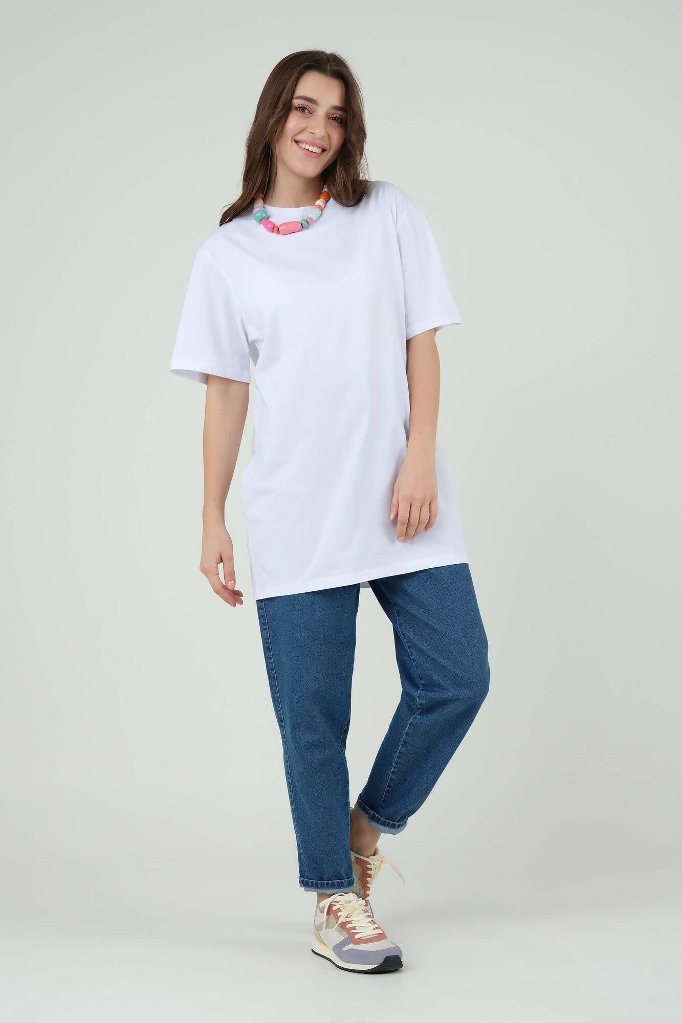 Cap Sleeve T-shirt White