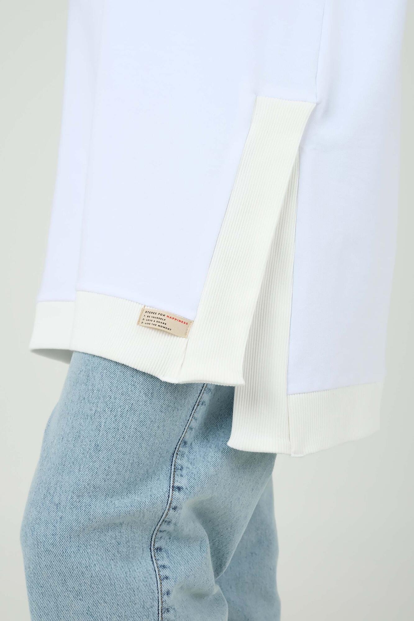 Detailed Tunic Camisole White