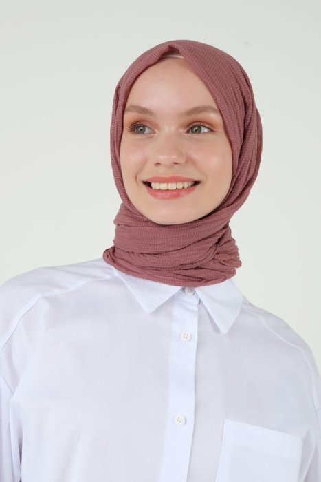 حجاب طبيعي لون الاوركيد