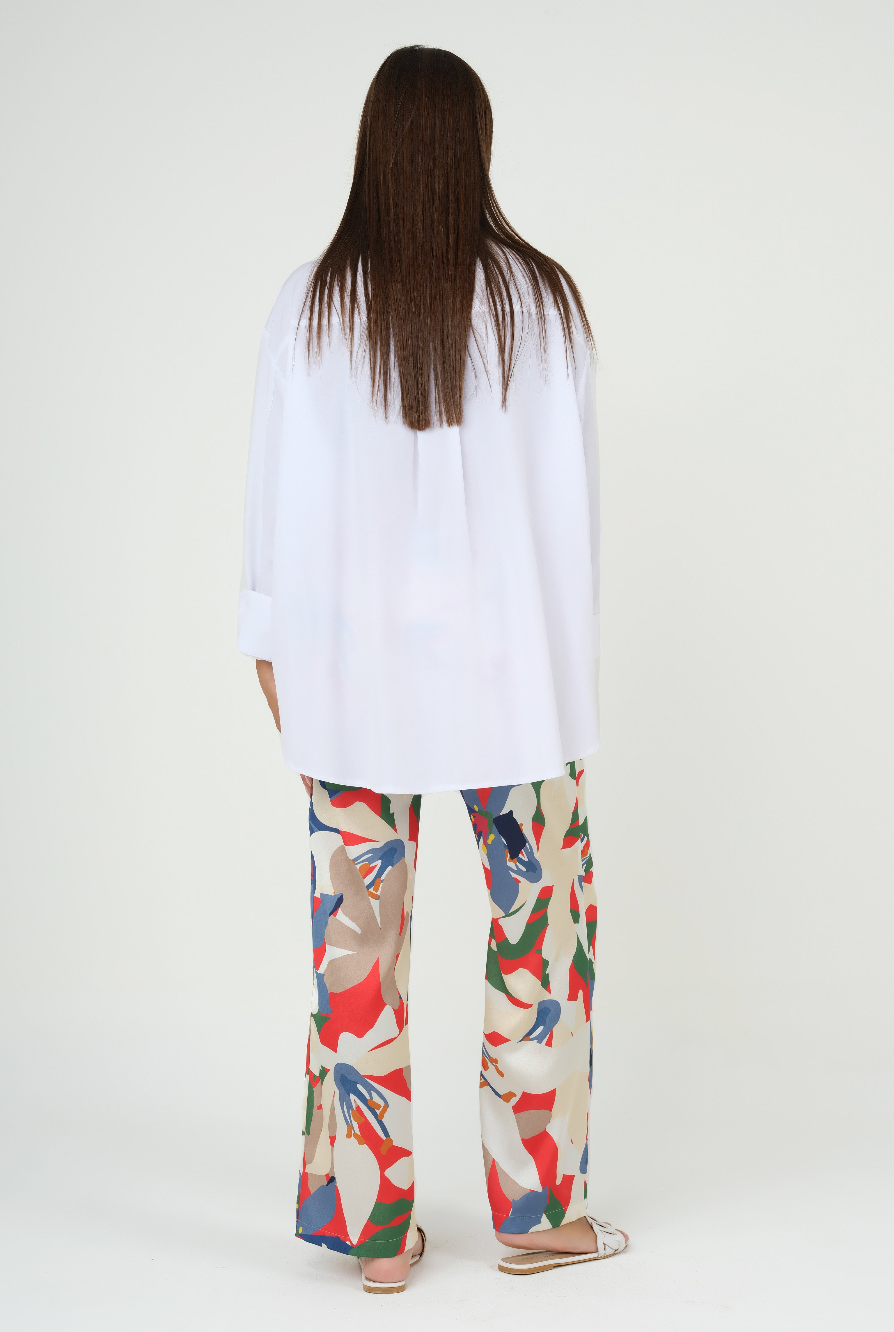 Lilium Patterned Trousers 