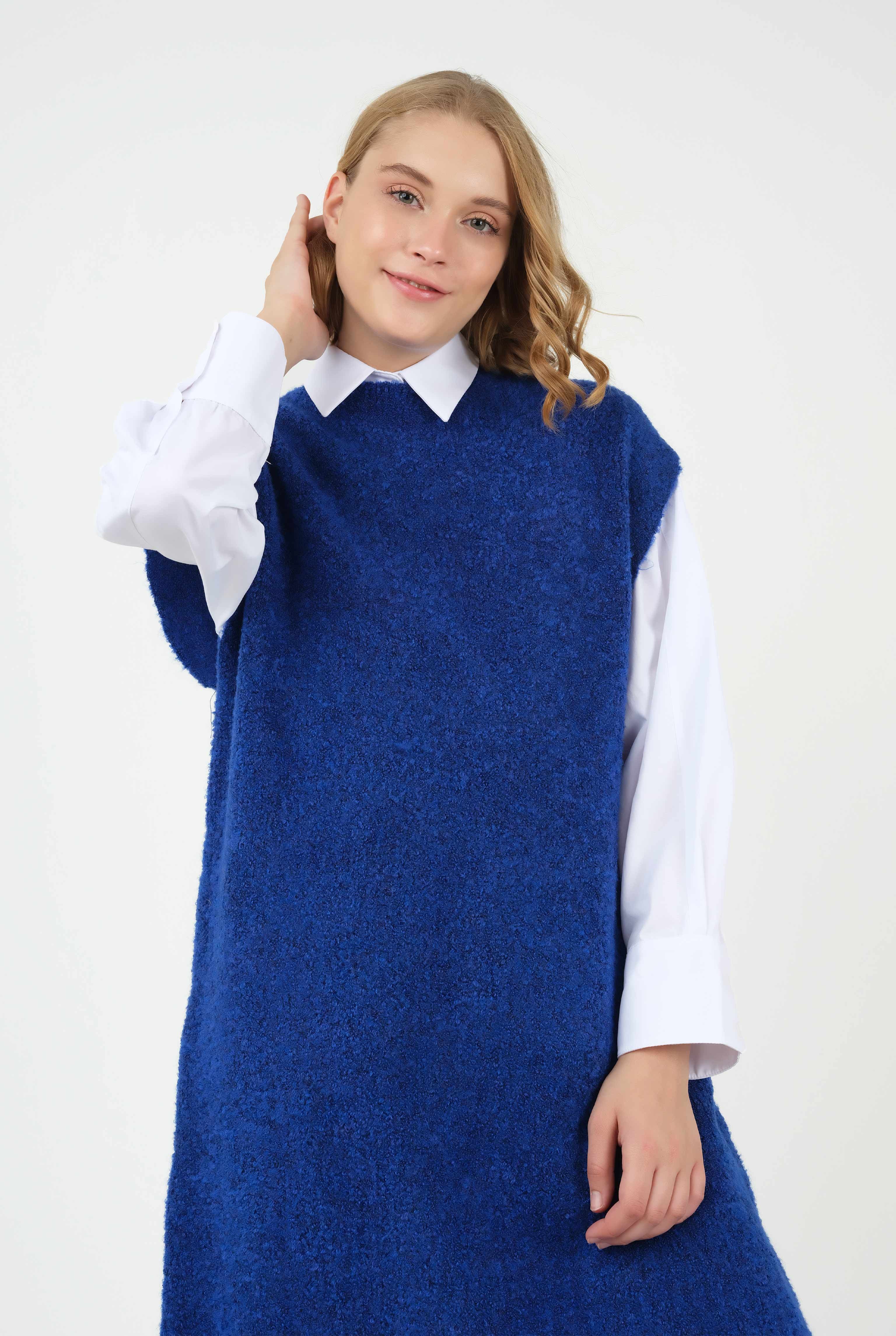 Boucle Sweater Saxe 