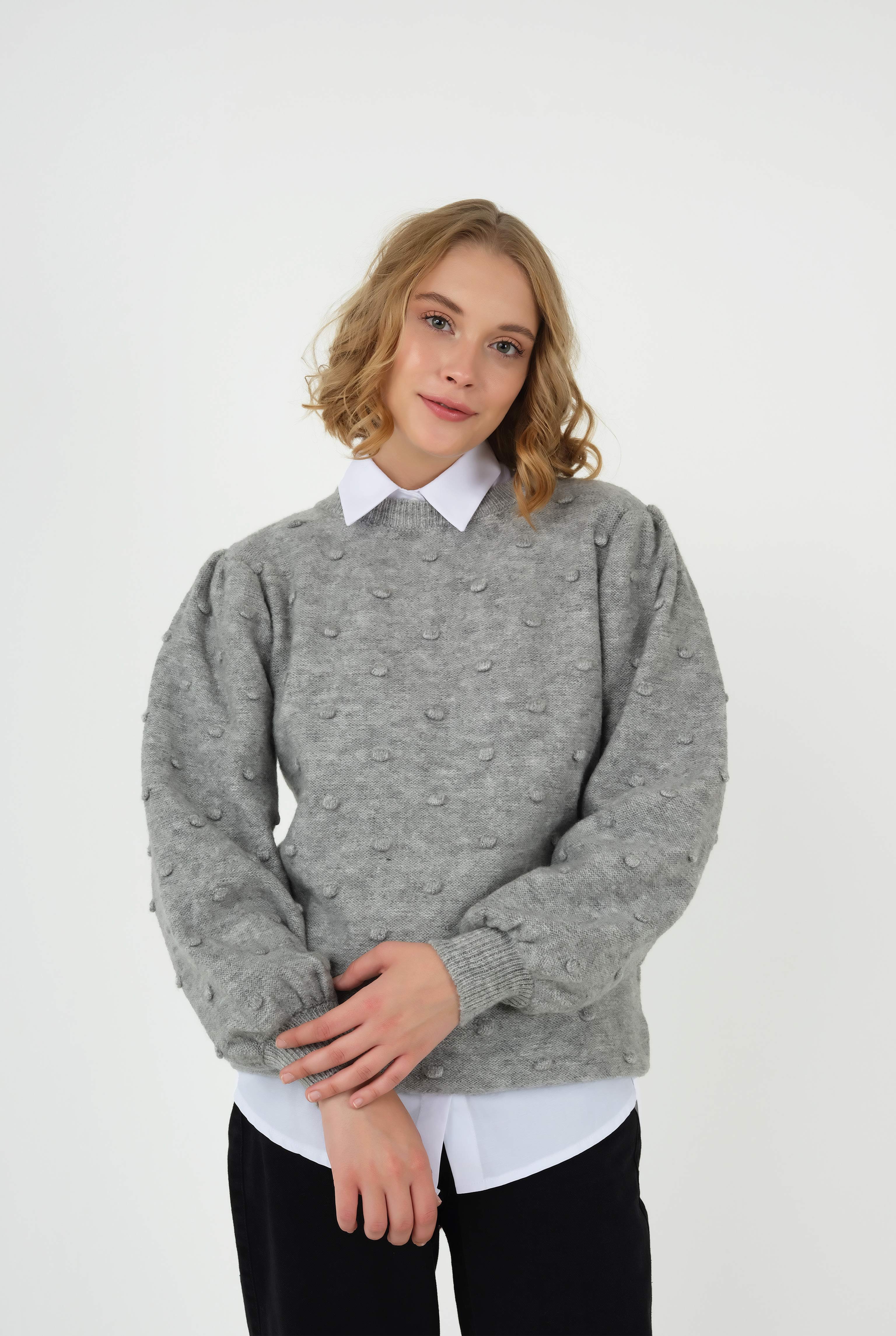 Chickpeas Sweater Gray 