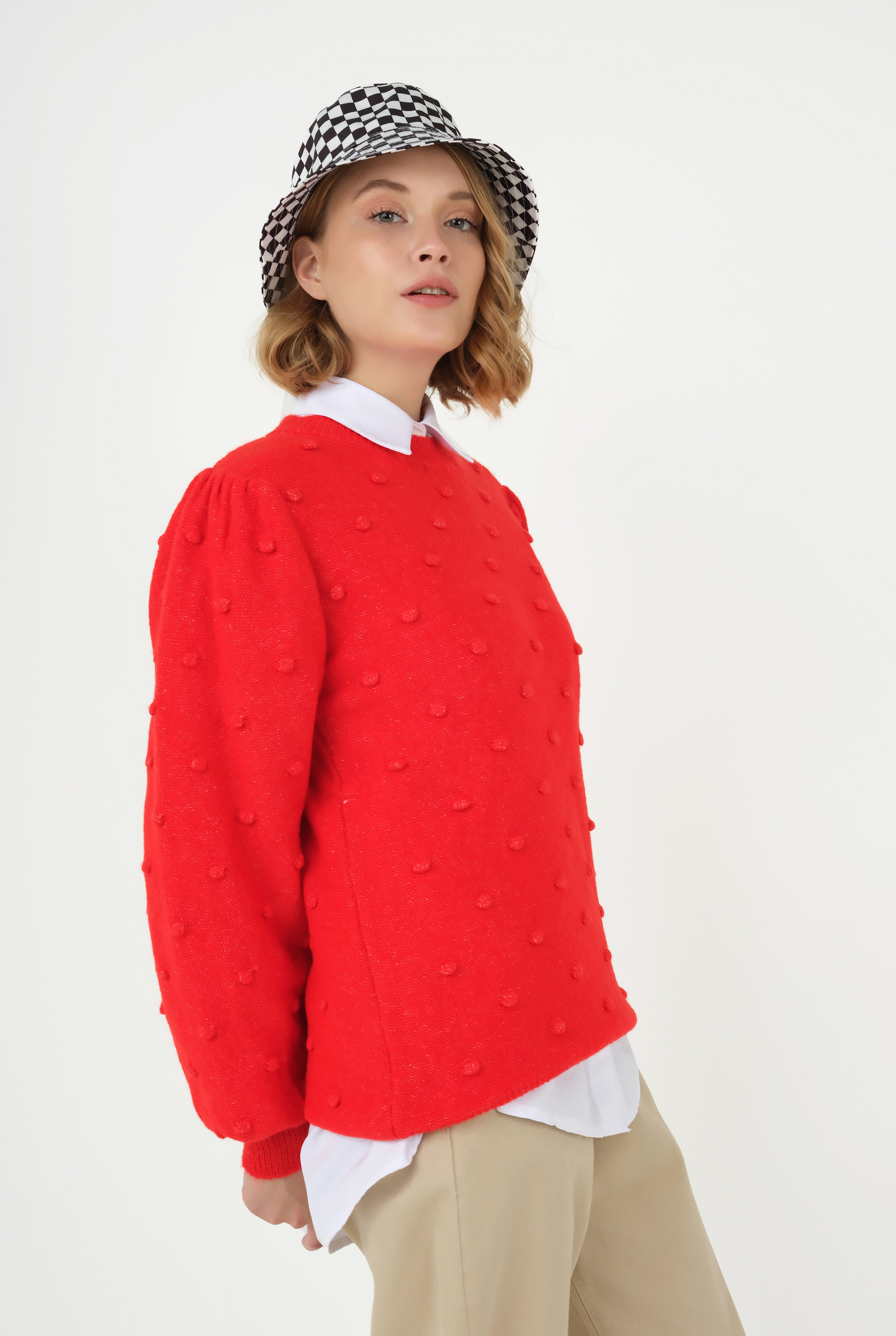 Chickpeas Sweater Red 