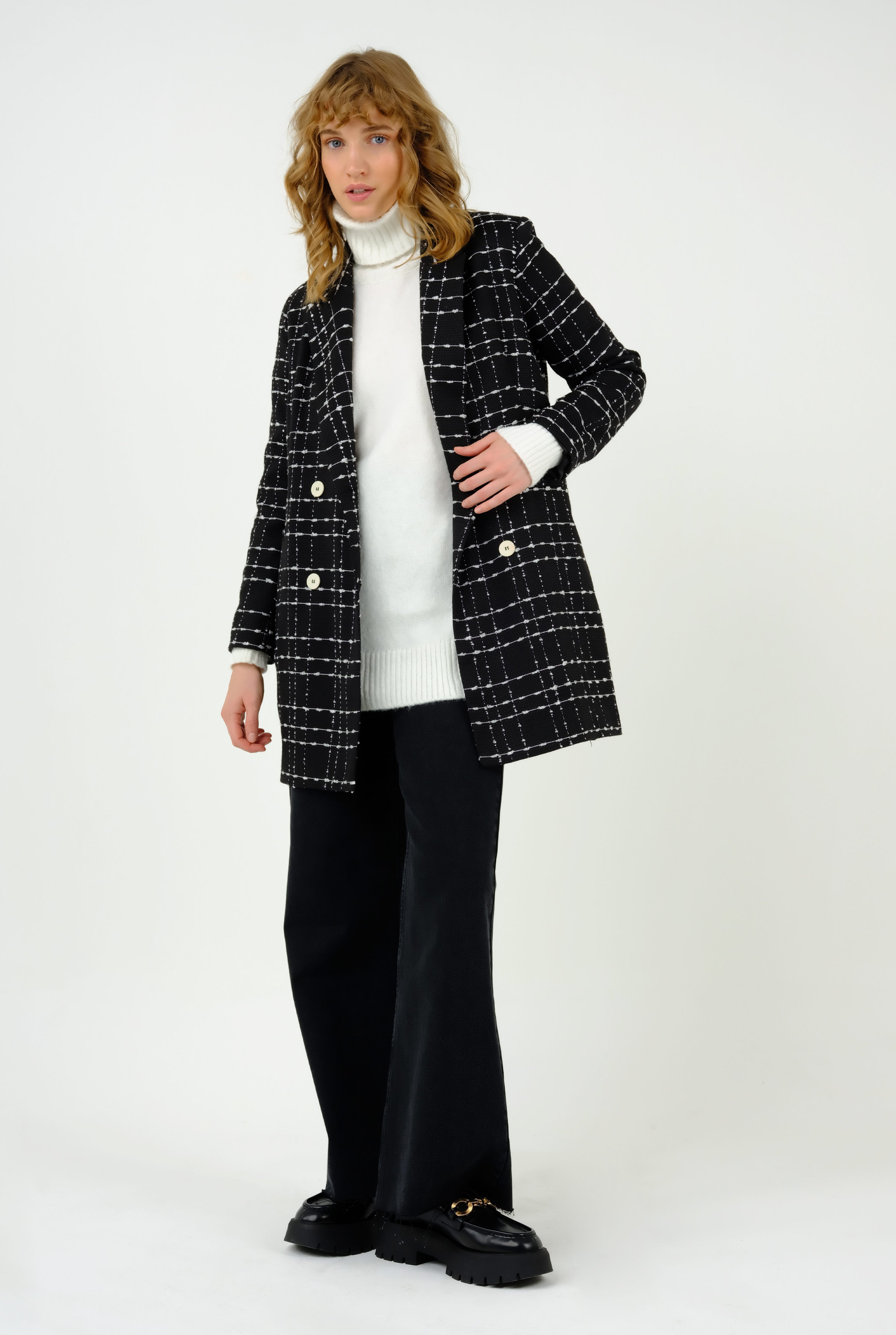 Tweed Jacket Black 