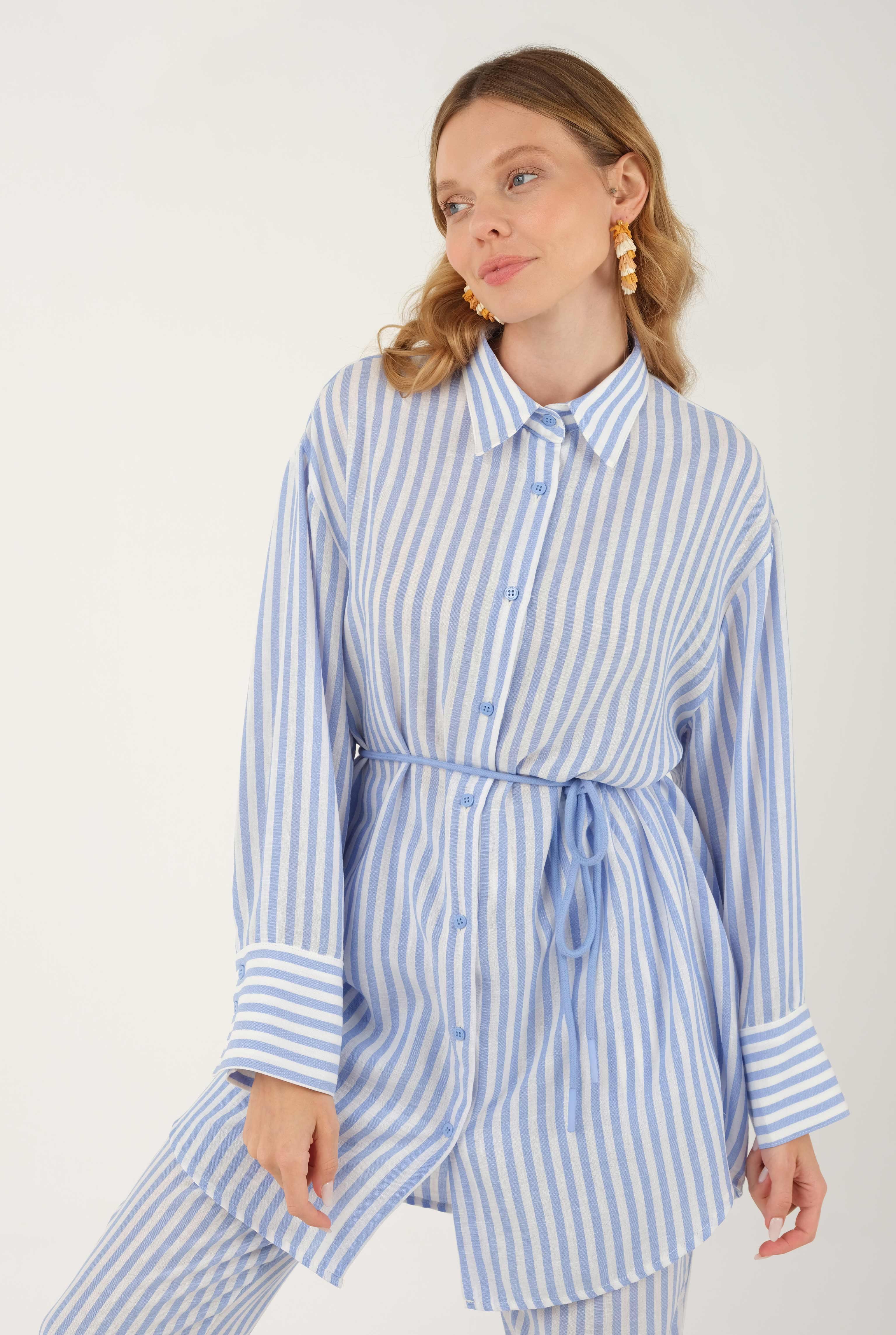 Striped Shirt Blue 
