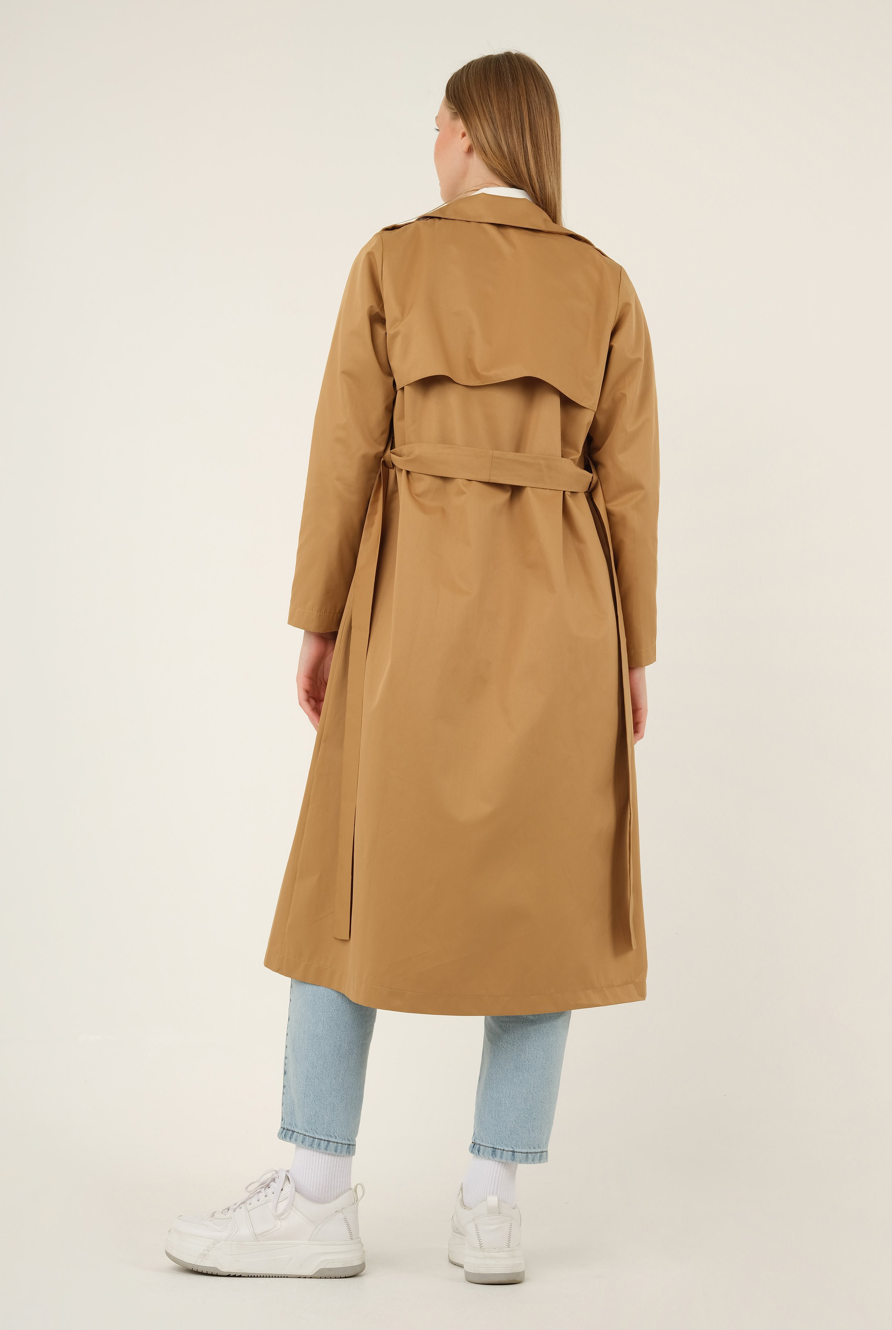 Past Trench Coat Camel