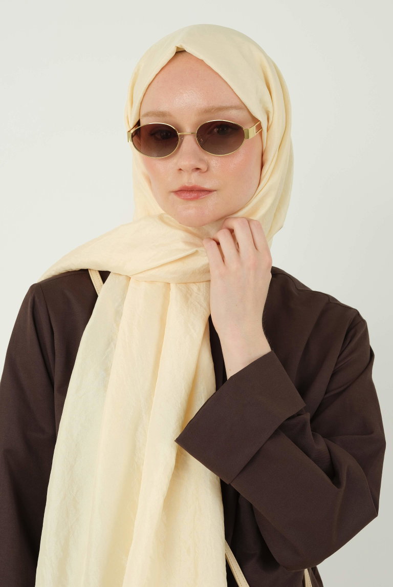 Soft Kraş Şal Vanilya - HE-QA