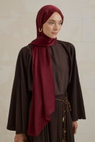 Janjan Pearl Şal Bordo 
