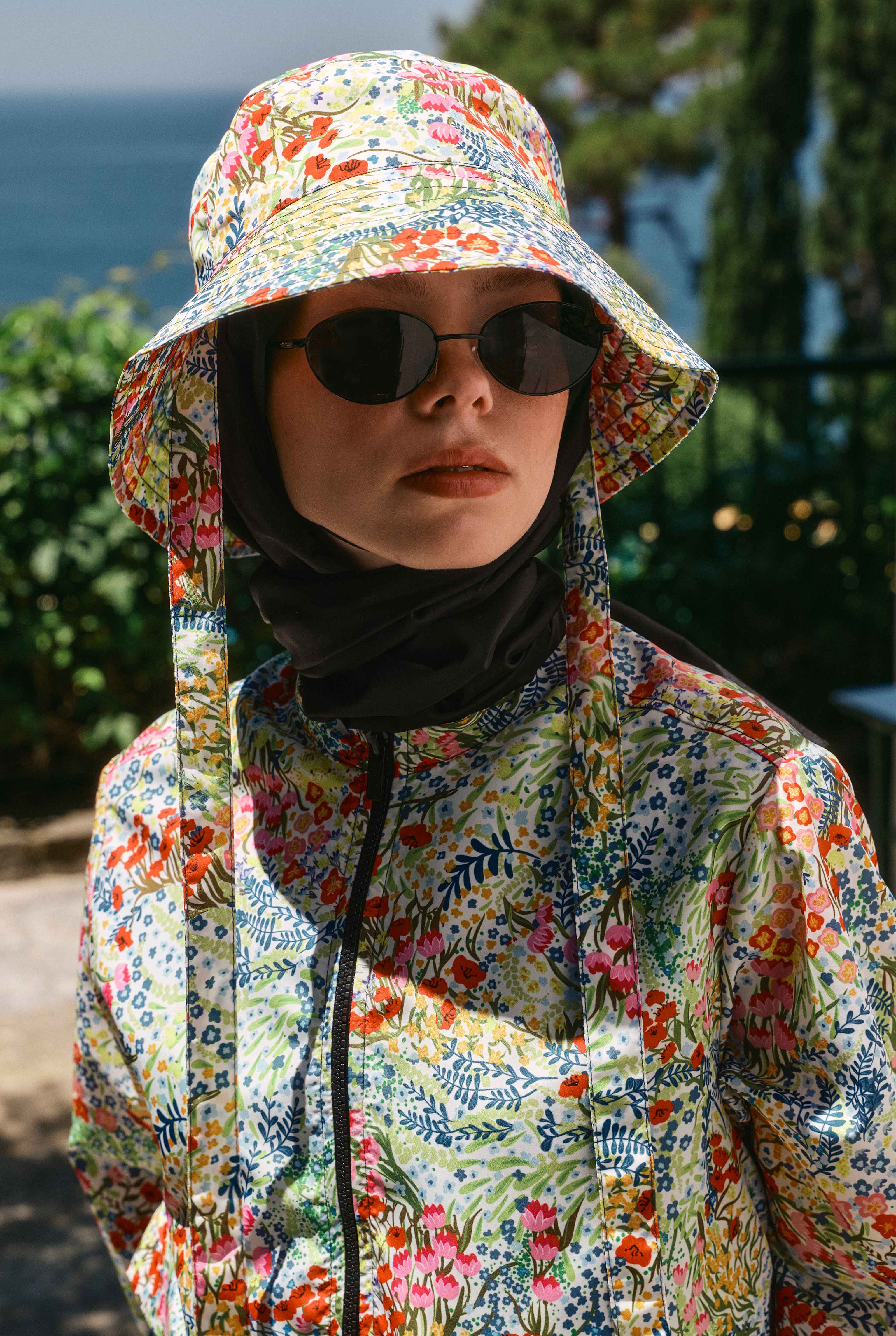 Bucket Şapka Floria Desen - 5