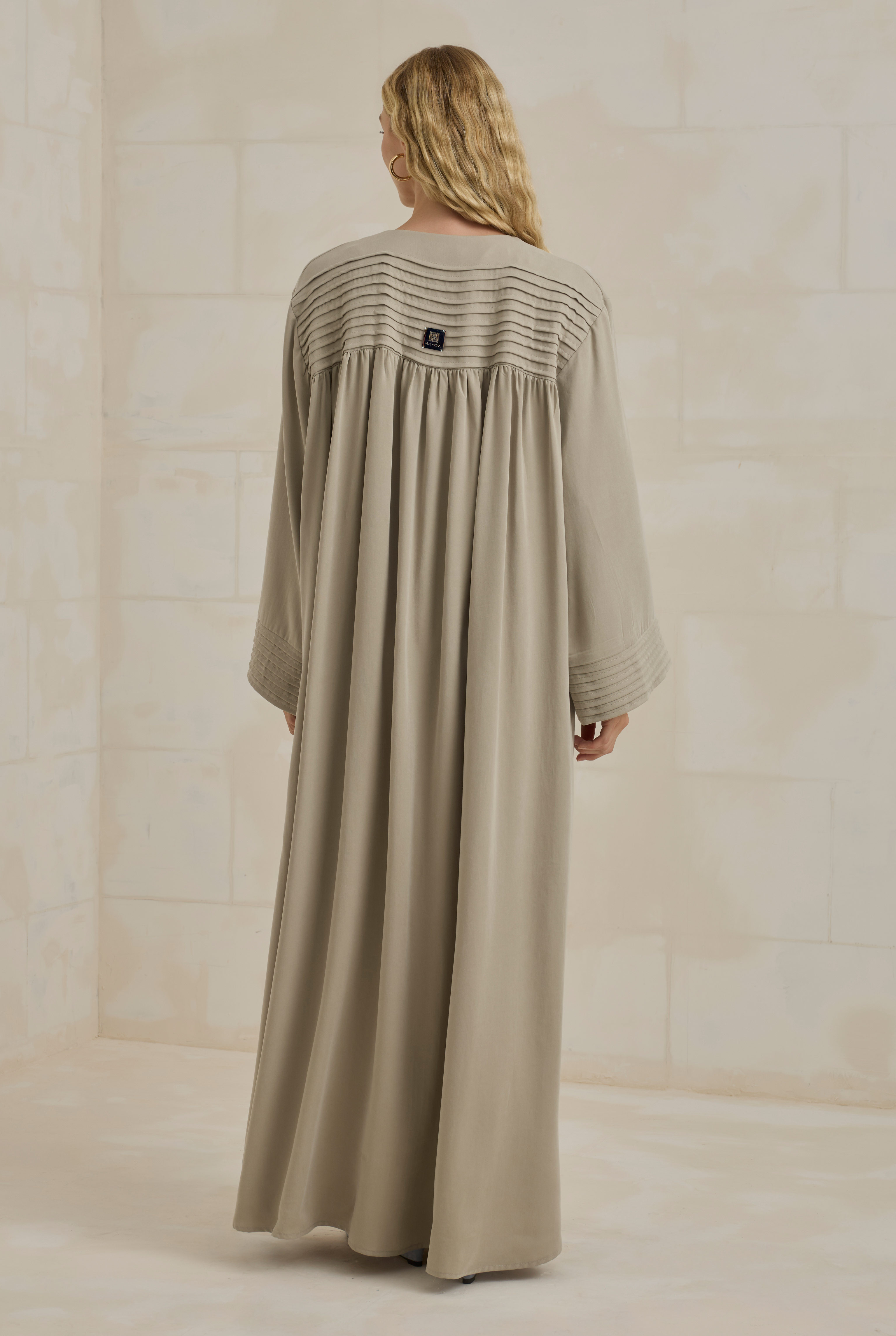 Nervürlü Liyosel Abaya Taş - 5