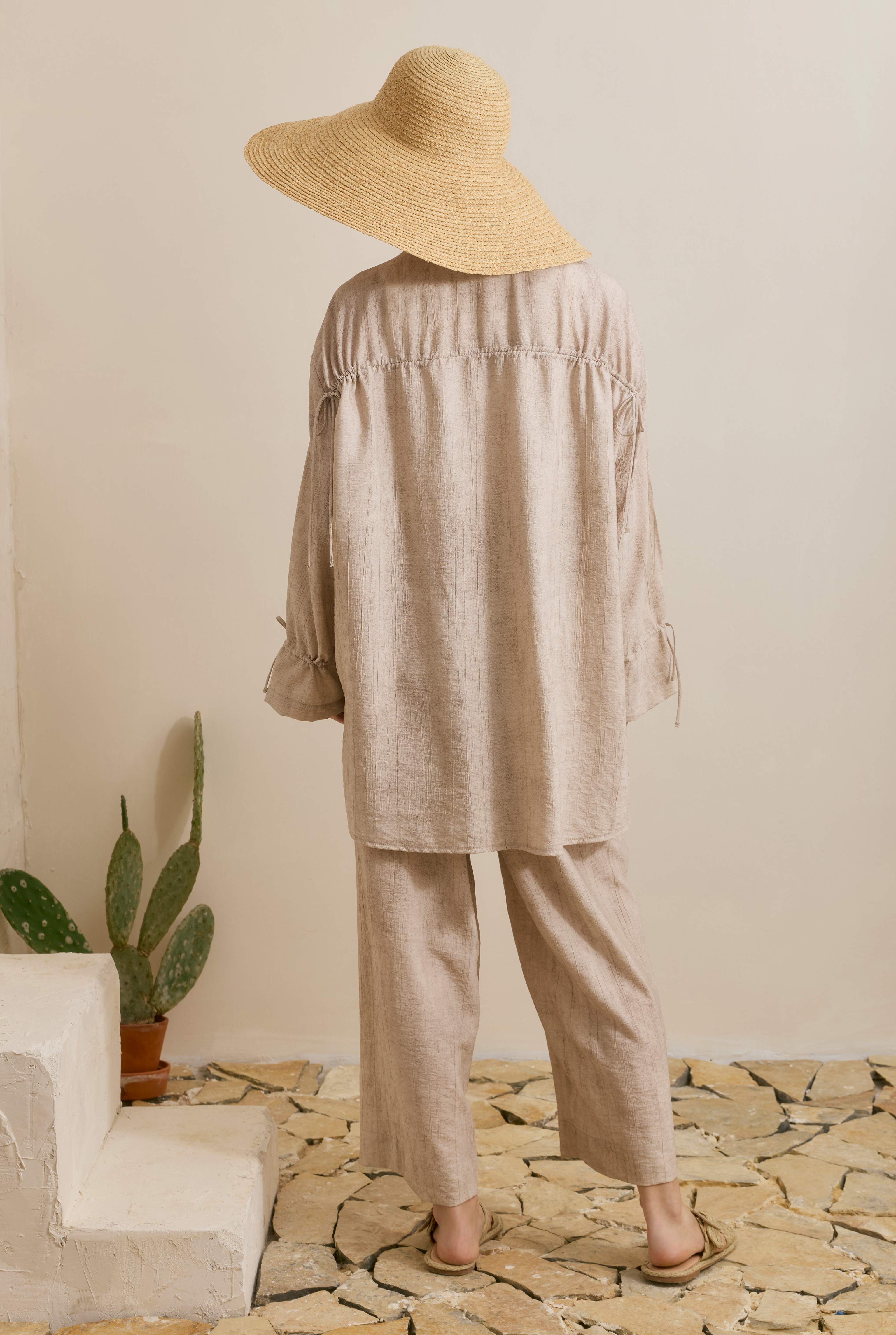 Büzgülü Efektli Takım Soft Kaşmir - 6