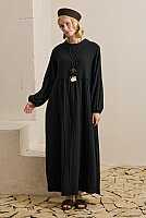 Muslin Dress Black 
