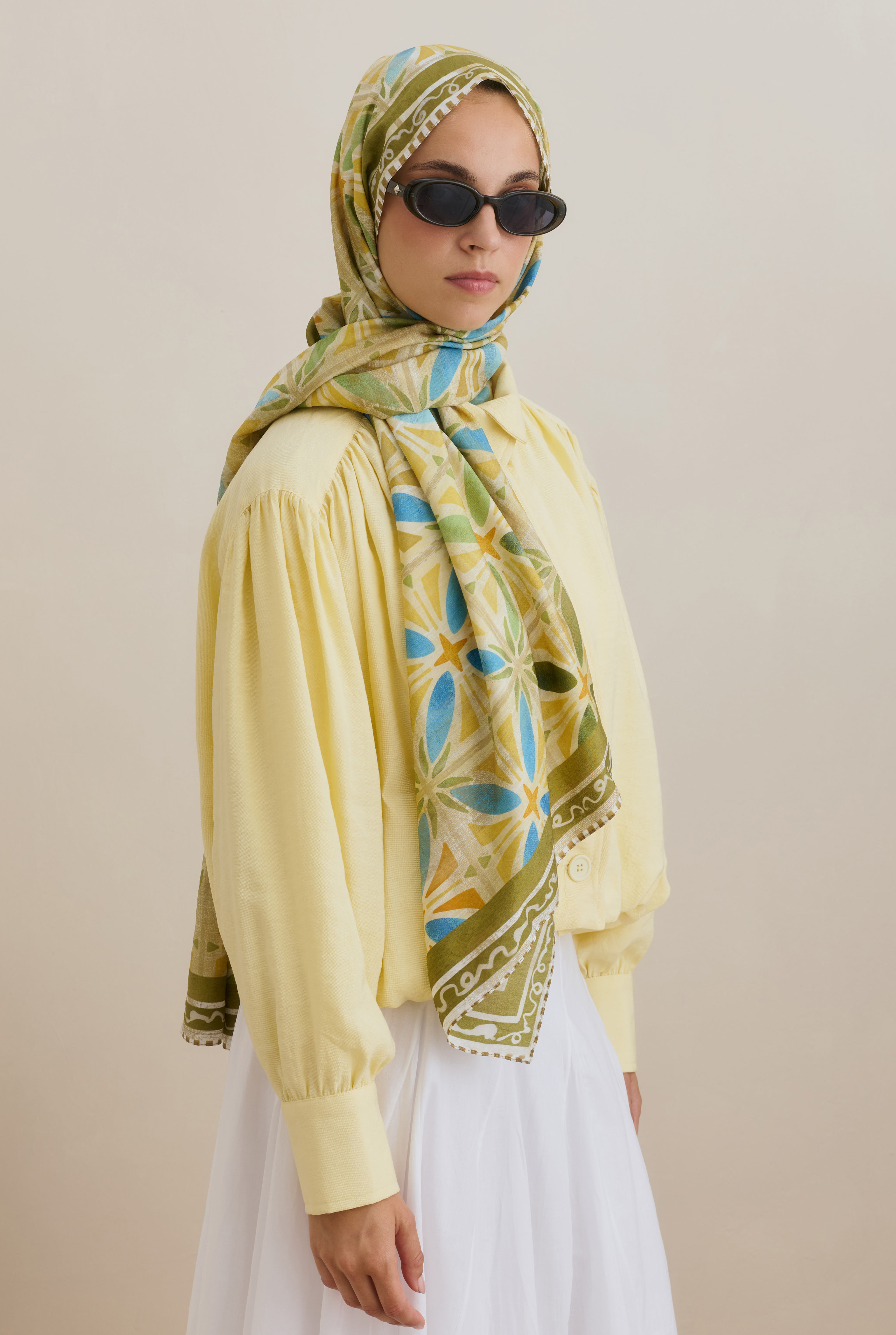 Trencadis Şal Yeşil - 5