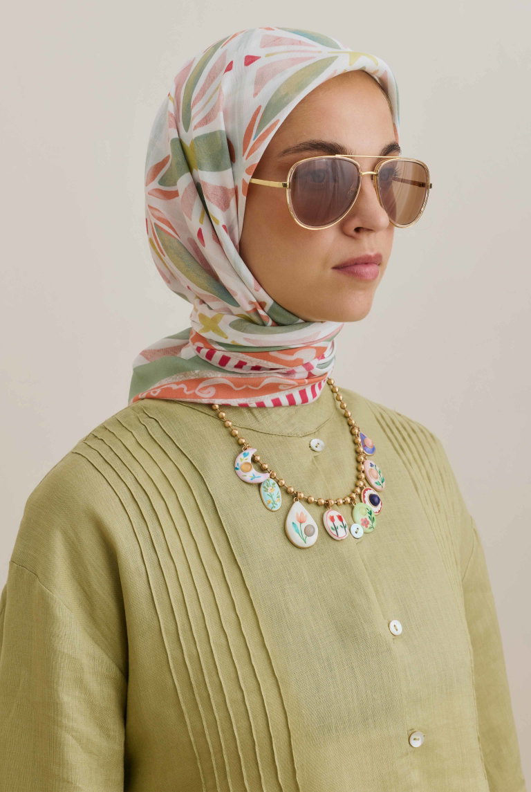 Trencadis Eşarp Mint - HE-QA