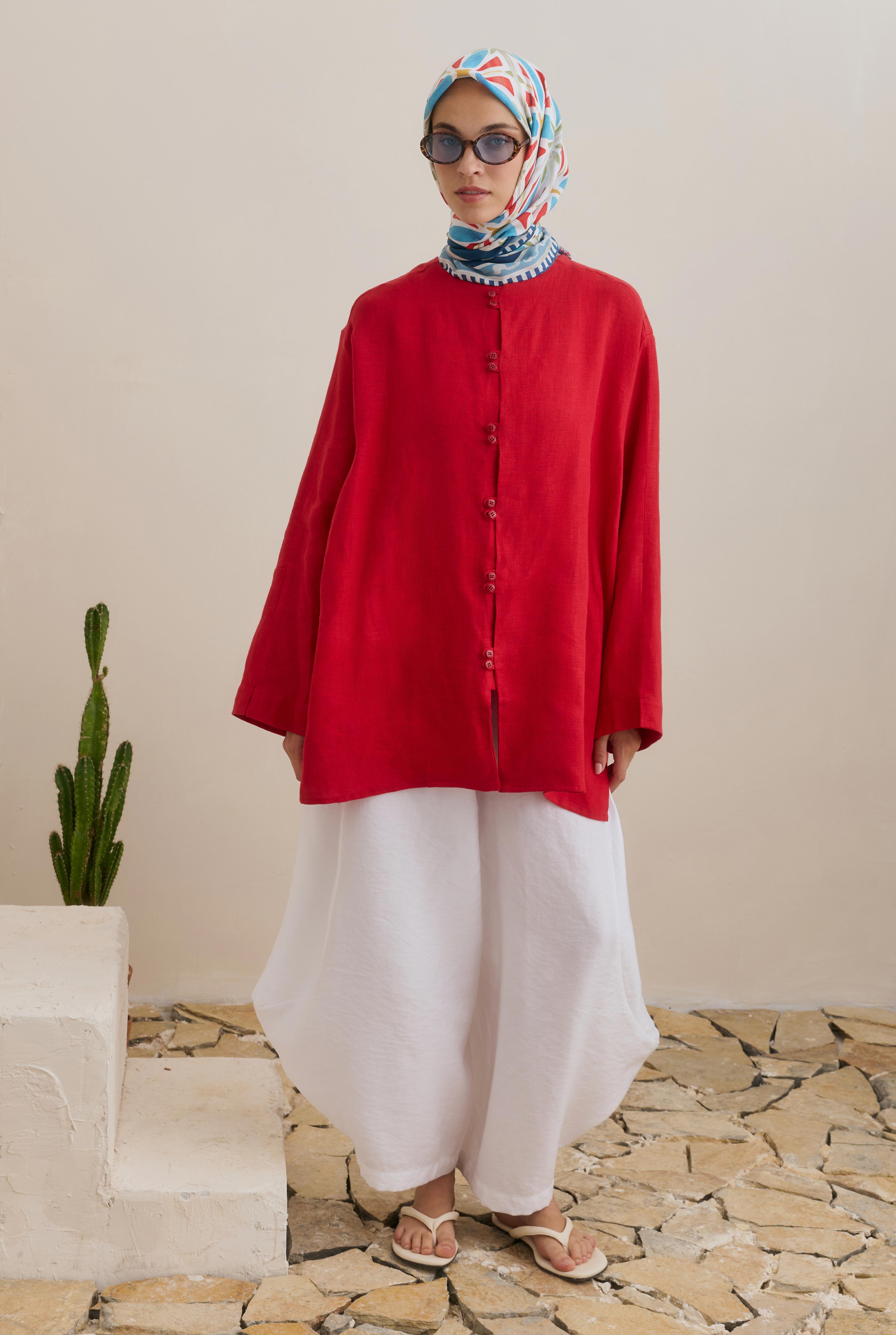 Trencadis Eşarp Mavi - 4