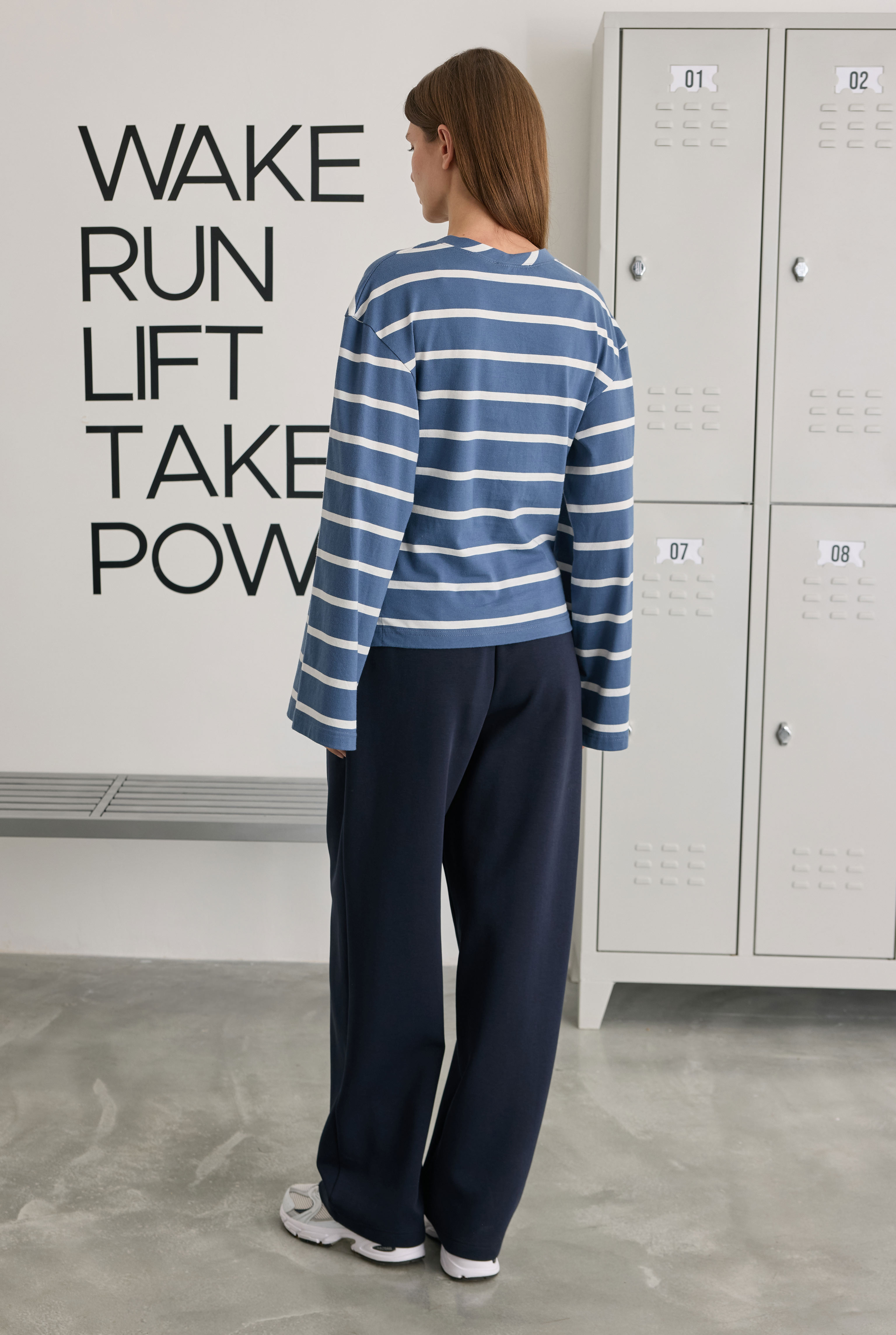 Striped Sweat Blue - 3