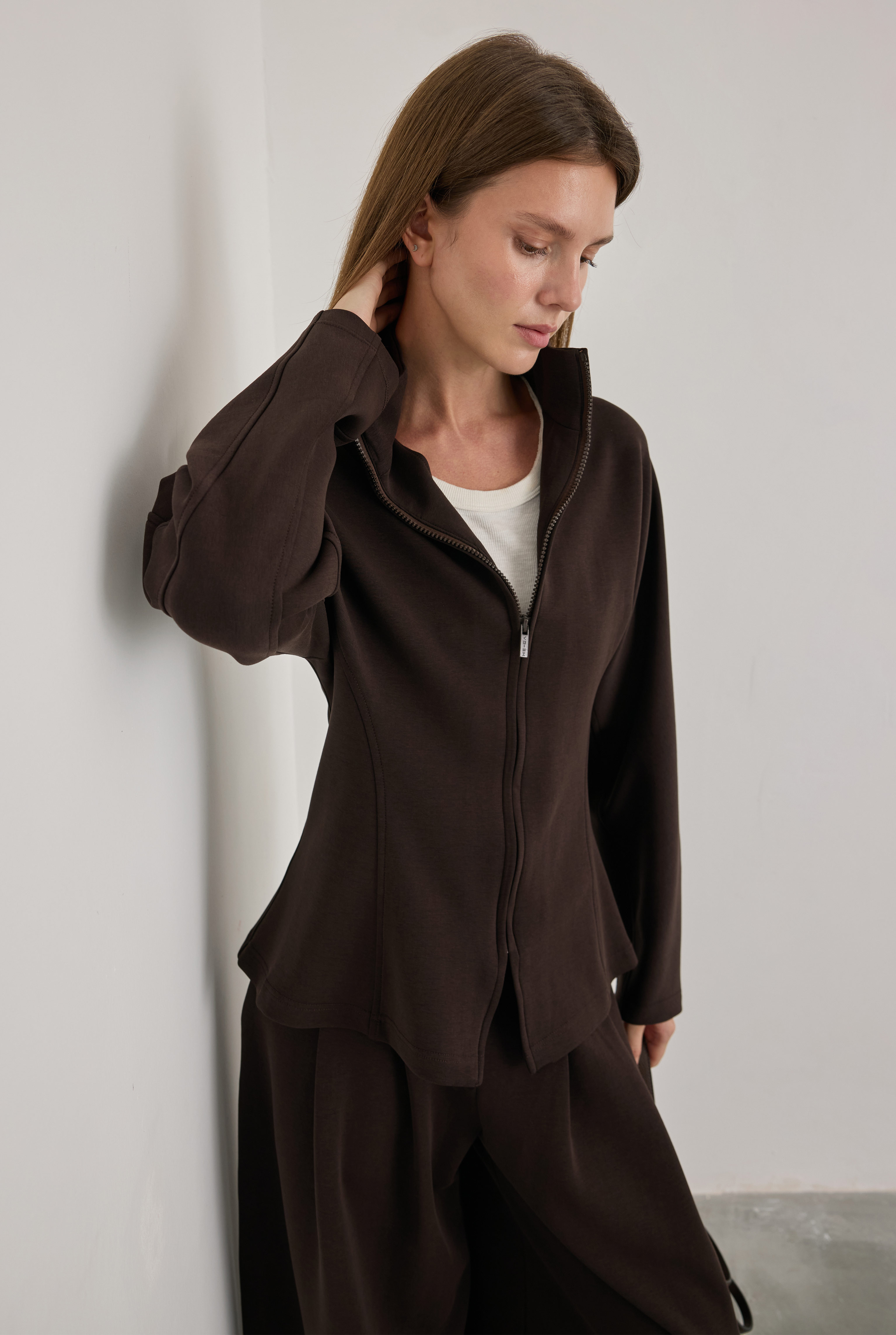 Pera Modal Sweat Acı Kahve - 5