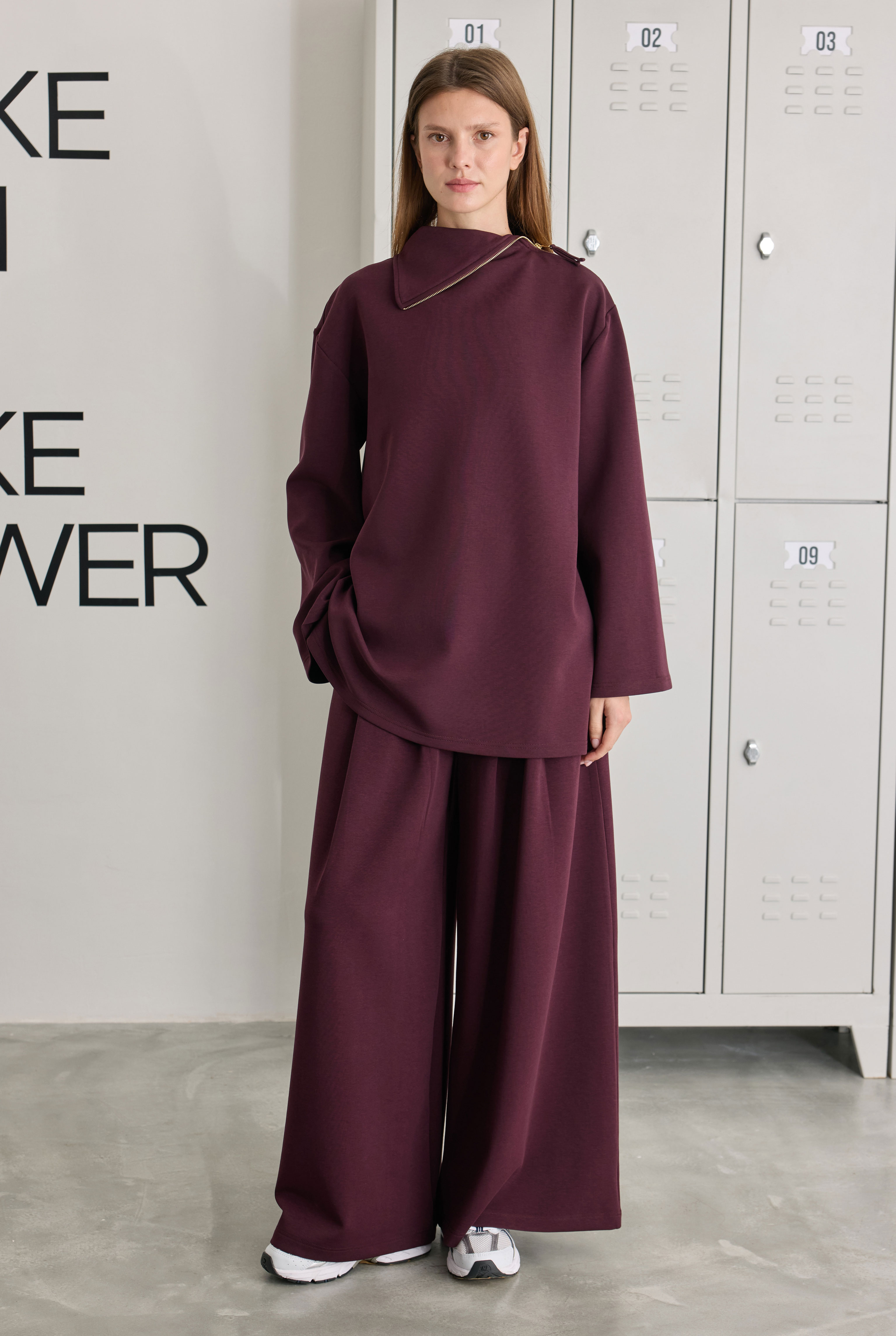 Pera Modal Pantolon Bordo - 2
