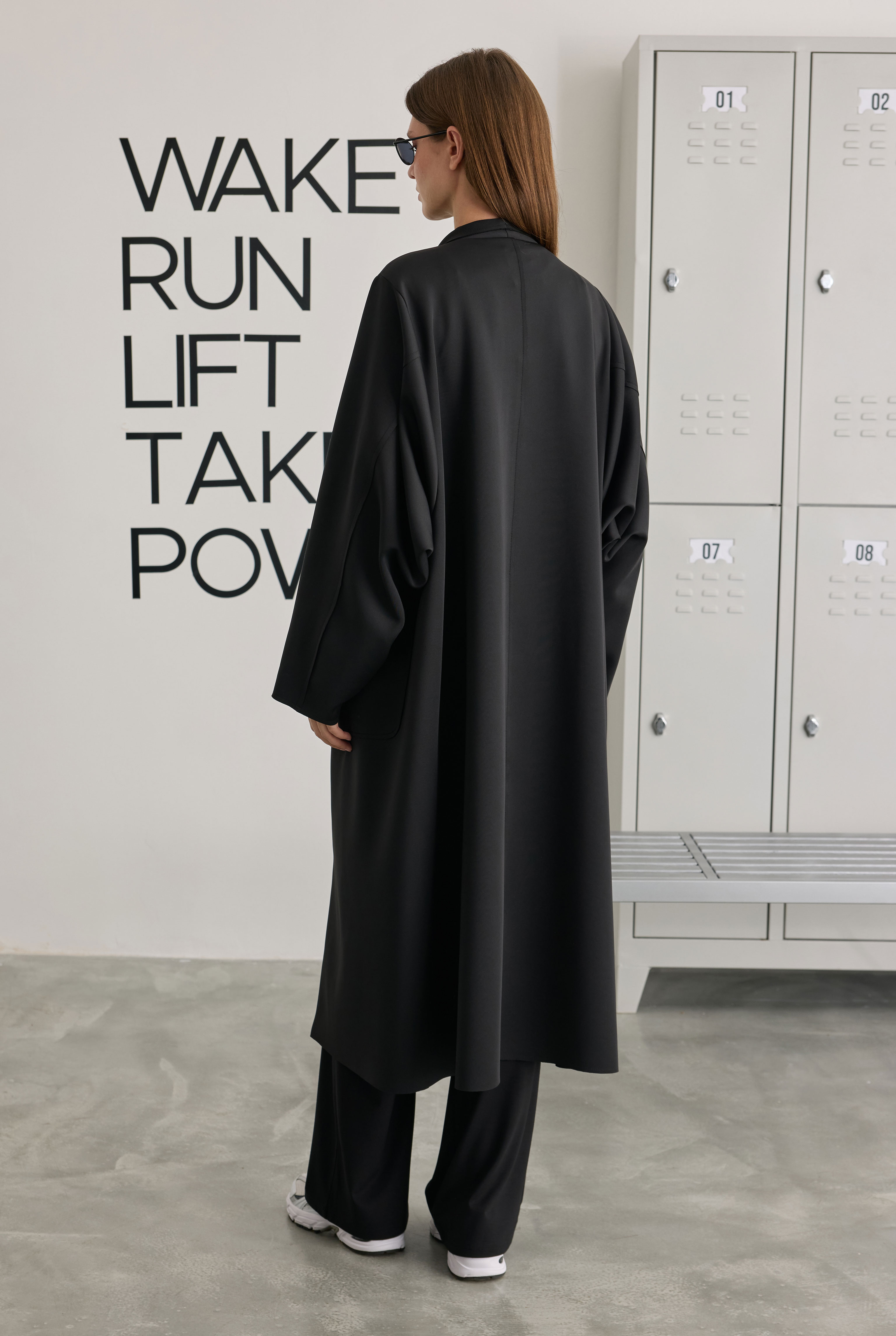 Scuba Long Jacket Black - 4