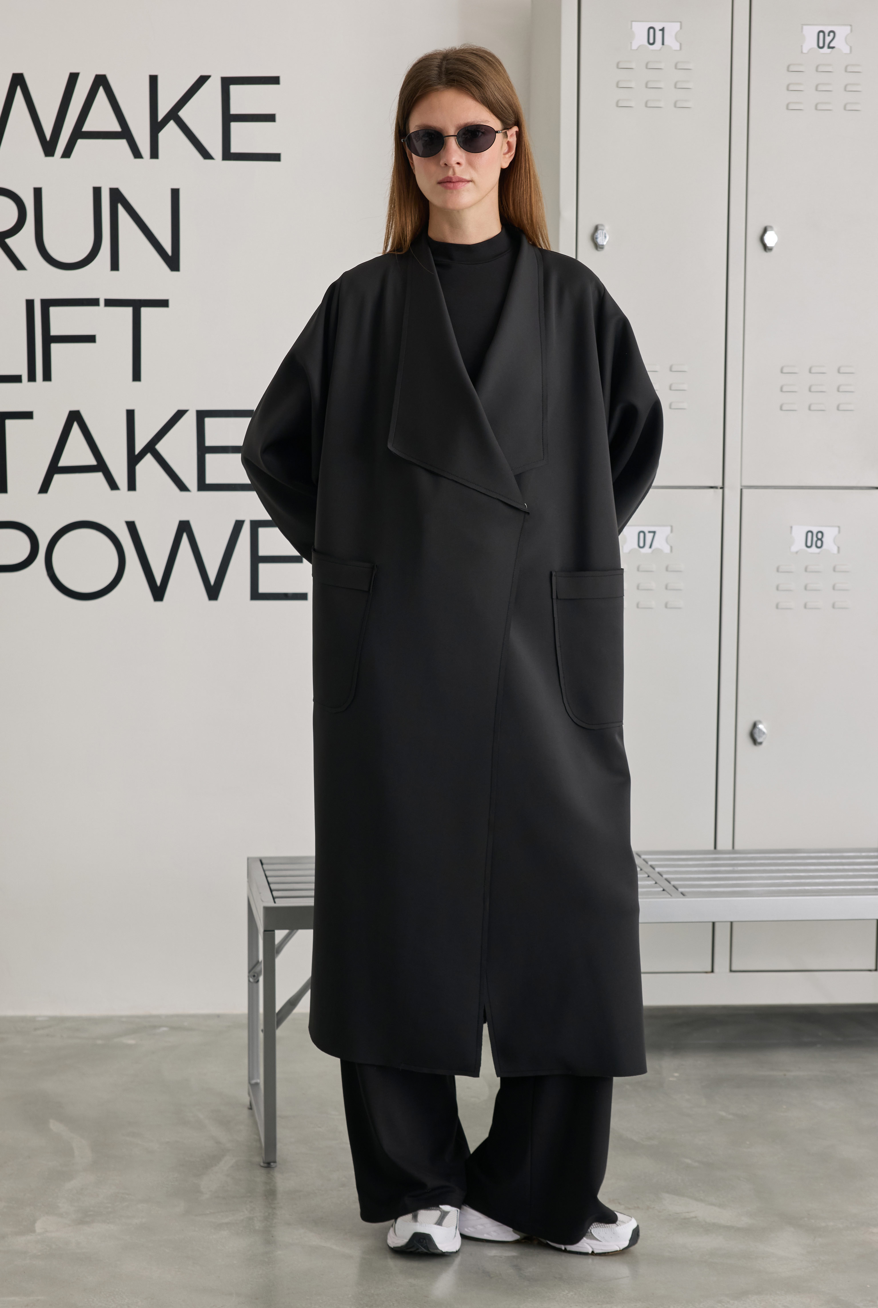 Scuba Long Jacket Black - 3