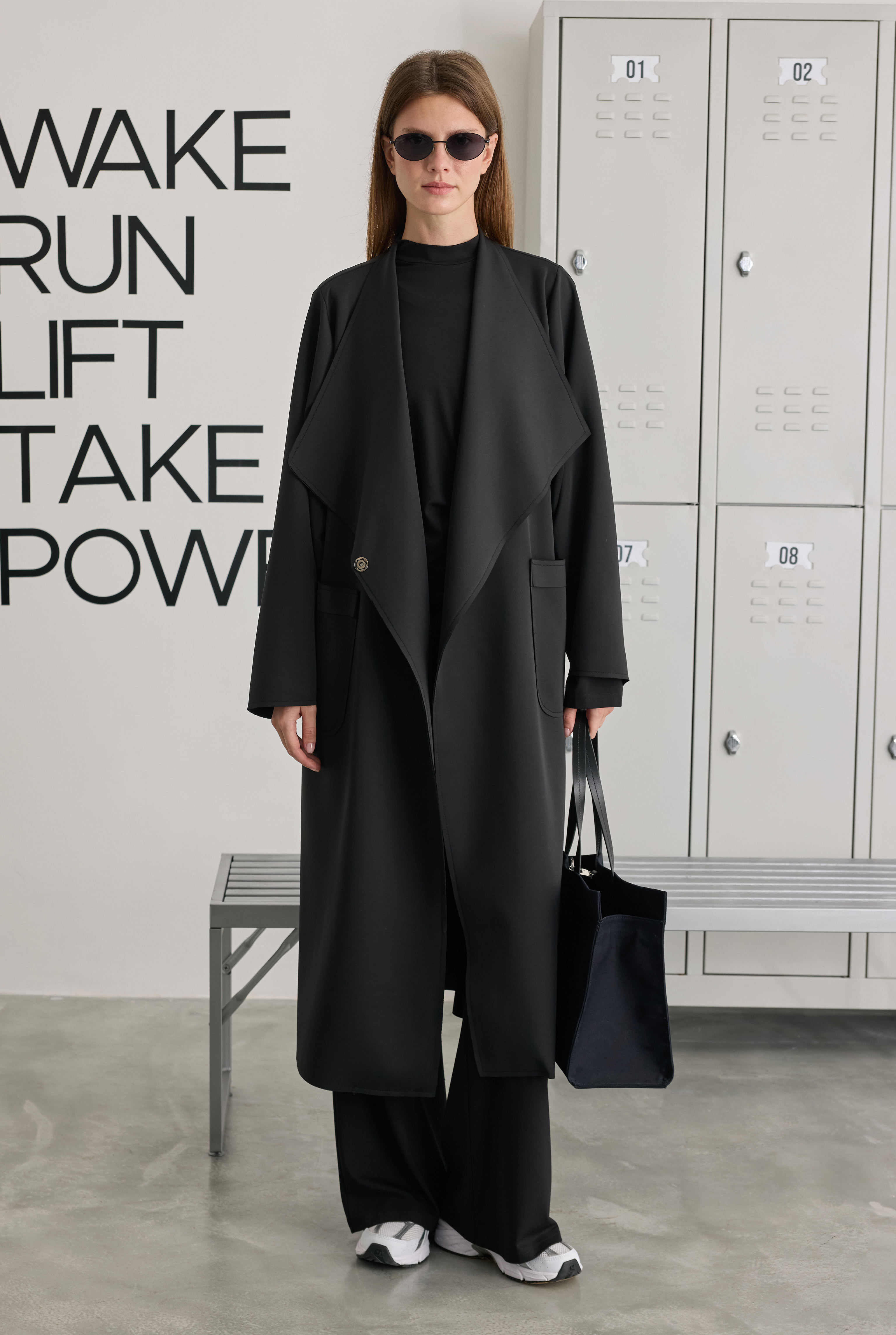 Scuba Long Jacket Black - 2