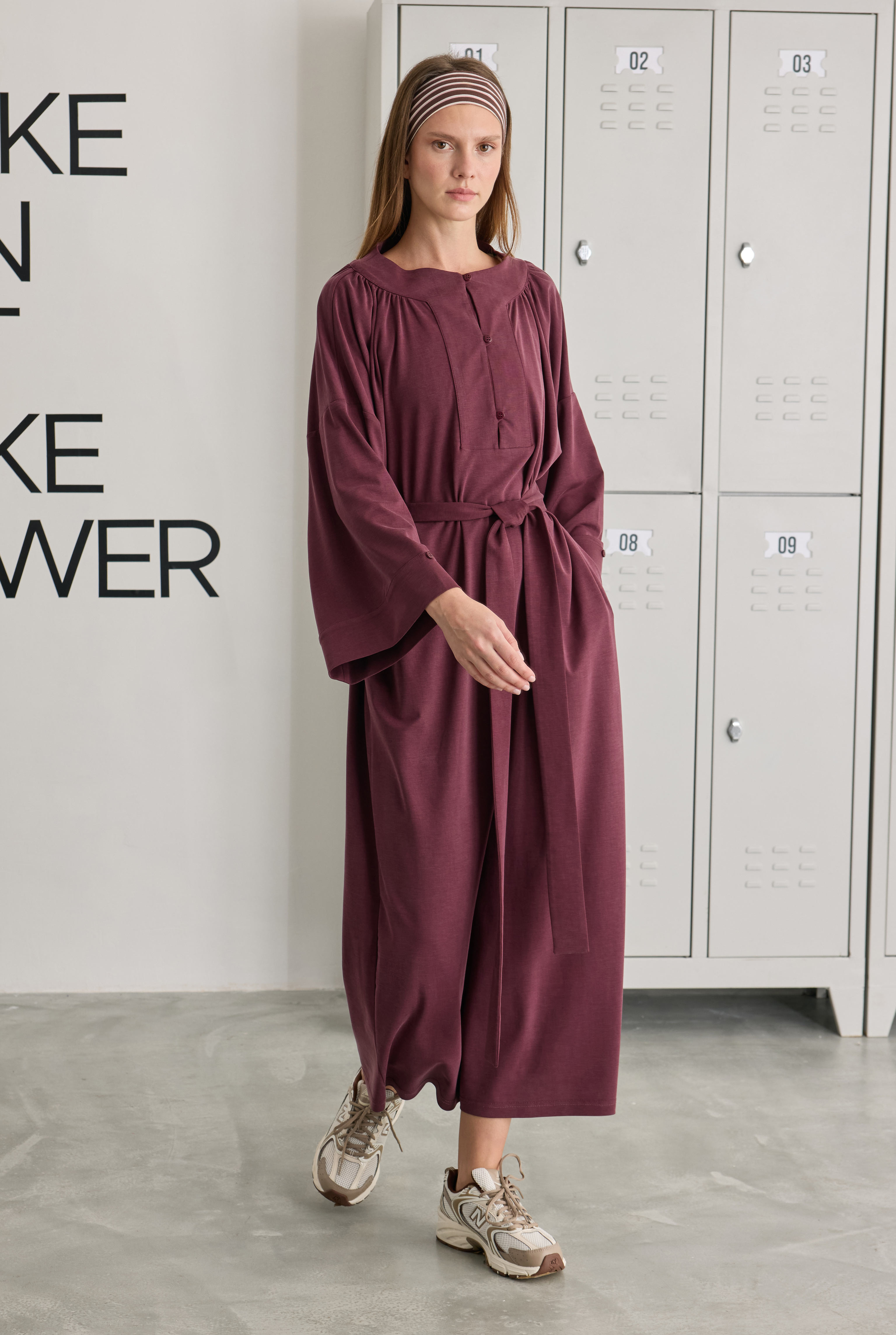 Lidya Dress Bordeaux - 6