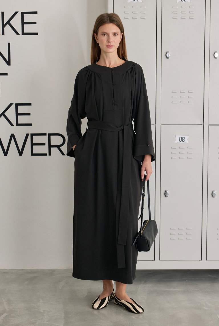 Lidya Dress Black - HE-QA
