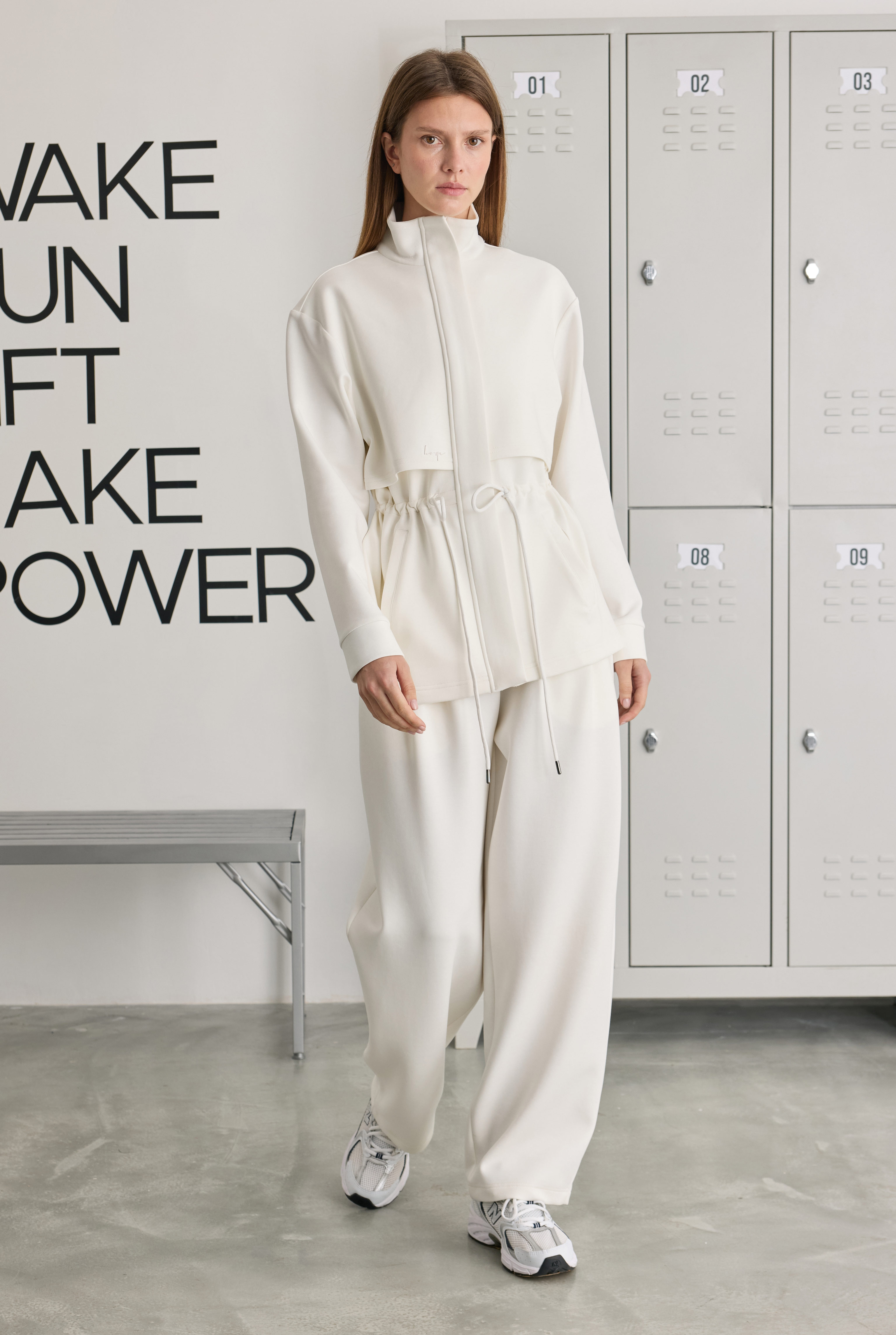 Pera Barrel Trousers Off-White - 2