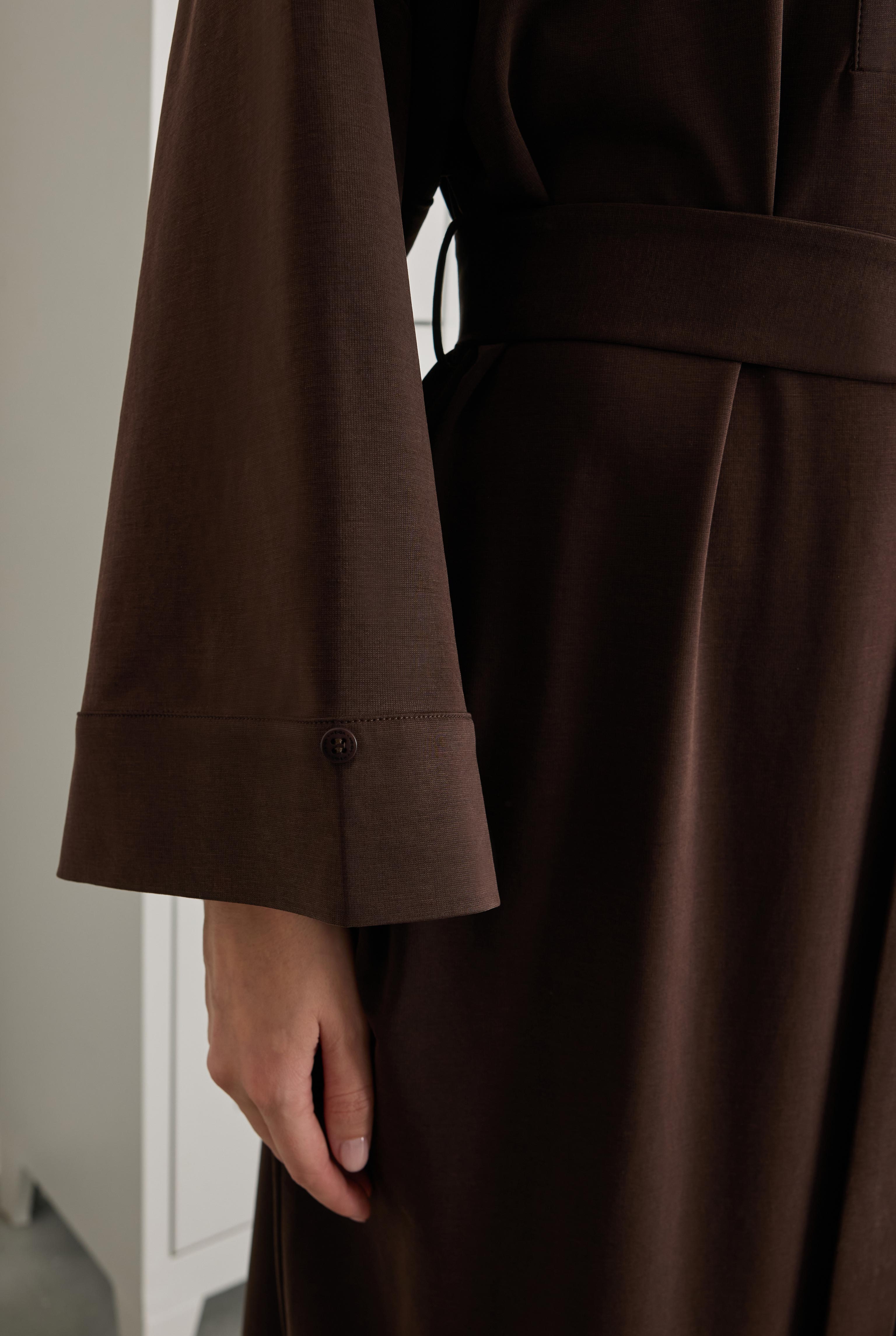 Lidya Dress Brown - 6