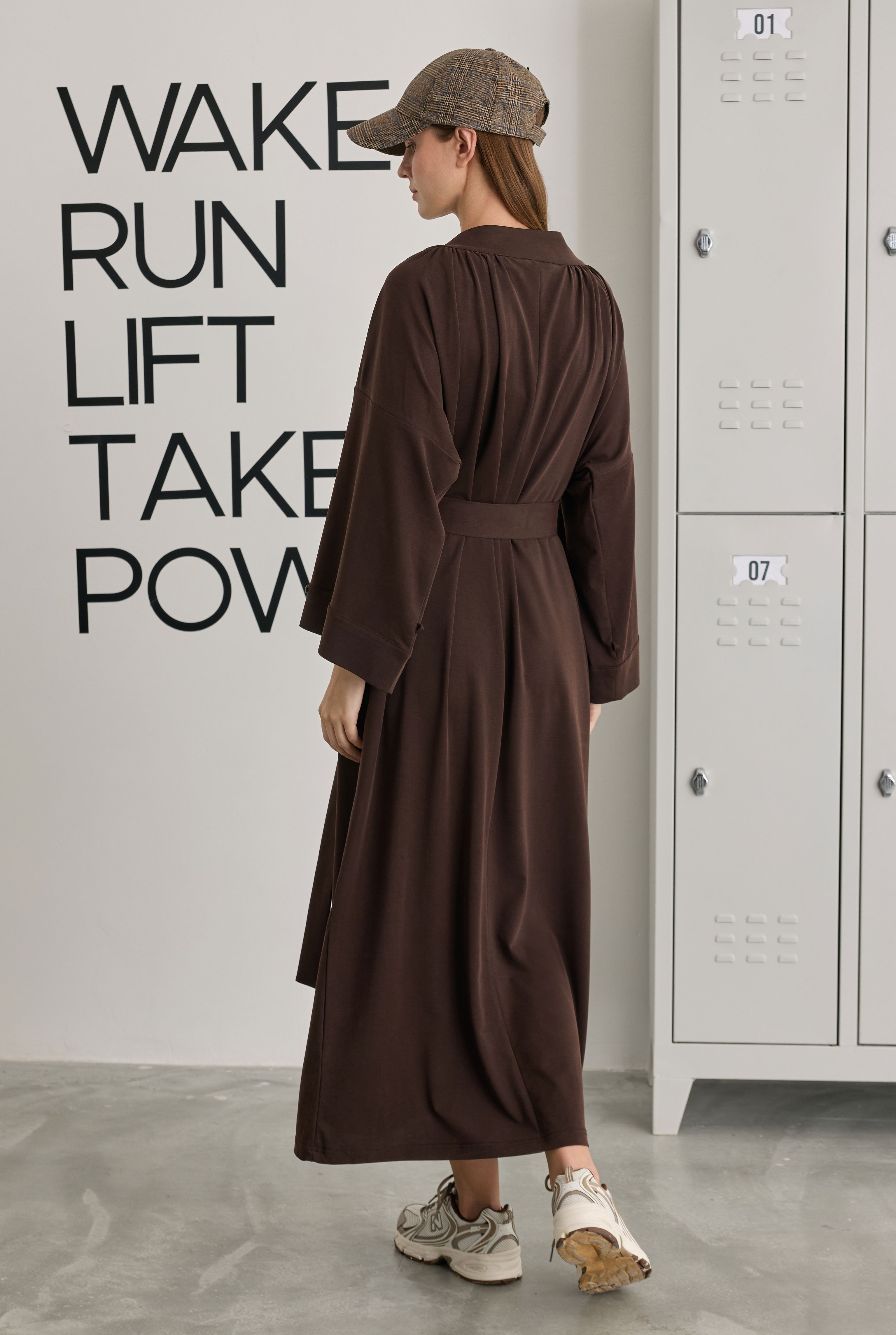 Lidya Dress Brown - 5