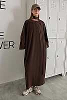 Lidya Dress Brown 