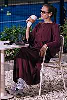 Lidya Dress Bordeaux 