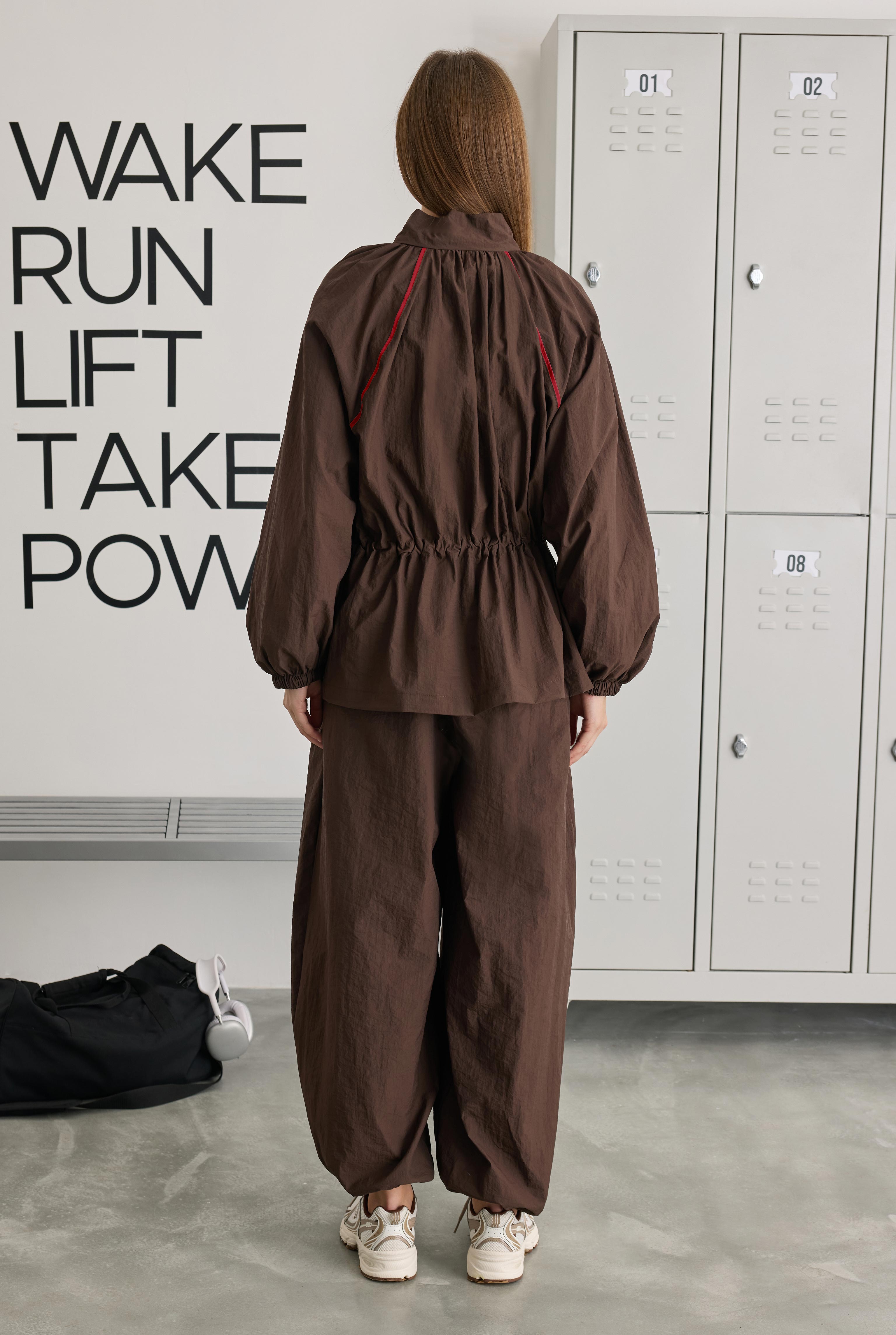 Technical Pants with Red Piping Detail - 4
